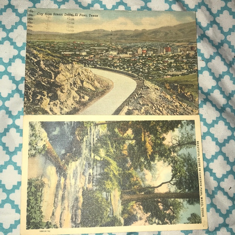 Two 1939 post cards